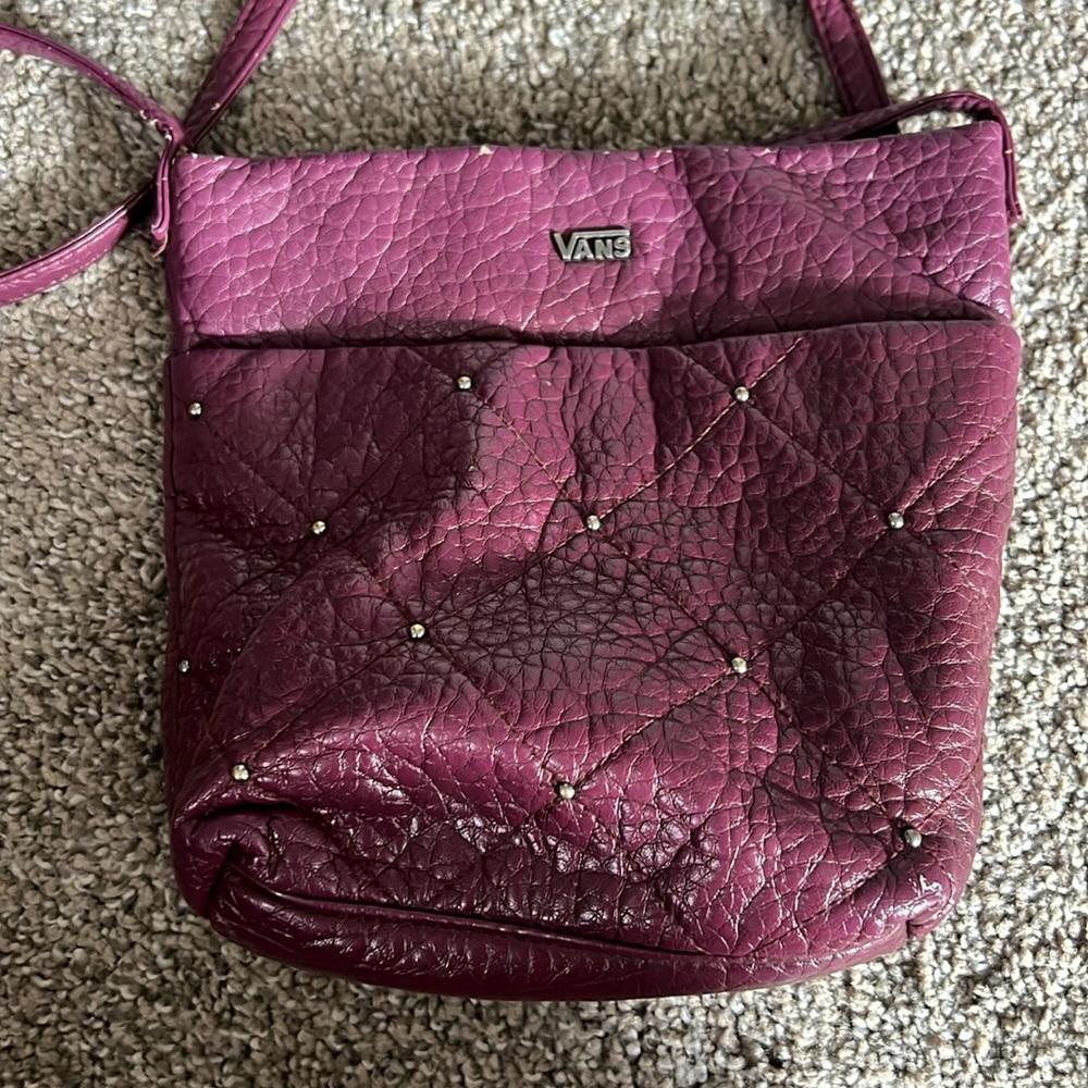 Vans Vintage crossbody purse (maroon)
